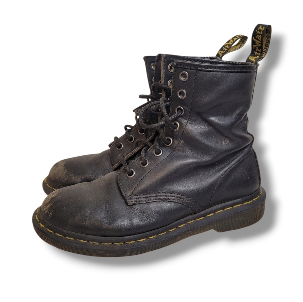 Dr. Martens 1460 Pascal Black Leather Combat Boots
